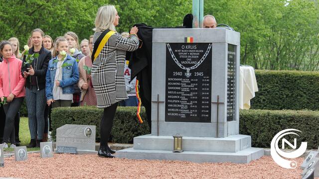 Monument ter nagedachtenis gesneuvelden WOI en WOII Wezel in ere hersteld