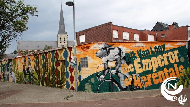 Na stadsflater : 'Gezocht locatie voor muurschildering met Herentalse wielerhelden...'