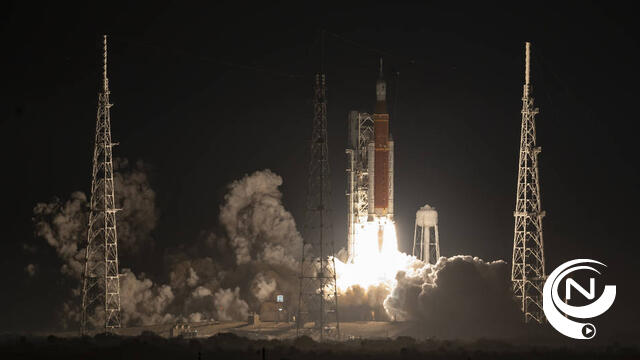 Nieuwe maanraket van NASA succesvol gelanceerd, testvlucht moet later leiden tot bemande missie