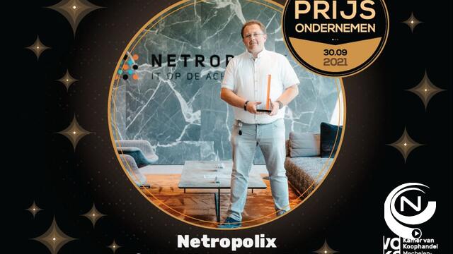 Netropolix pakt award en gaat nu vol voor Voka Prijs Ondernemen