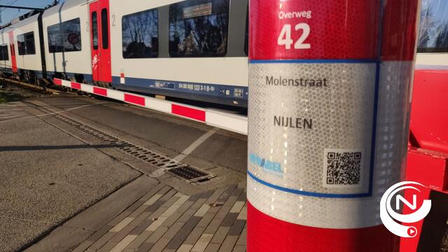 Bijkomend waarschuwingslicht naar Spoorweglei Nijlen, later ook nieuwe slagboom aan Molenstraat