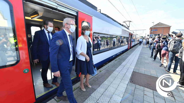 NMBS/Infrabel : 'Eerste elektrische trein Mol - Hamont, méér comfort en capaciteit voor de reiziger' 