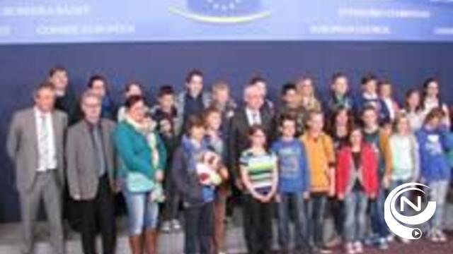 Herman Van Rompuy ontvangt klas uit Balen