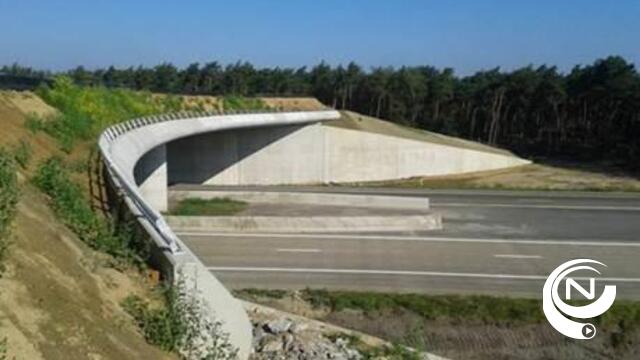 Ecoduct Kempengrens over E34 in Mol-Postel plechtig geopend