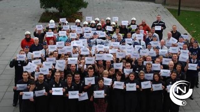 Campus Vesta zegt Nee! tegen geweld tegen politie en hulpverleners