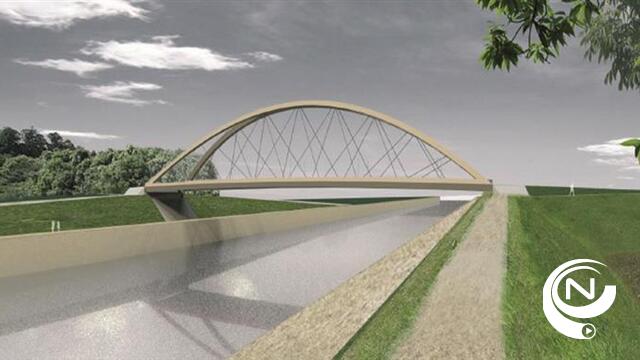 Nieuwe brug over Albertkanaal en heraanleg kruispunt Hoogbuul - Moleneinde