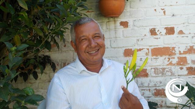 Heist ontvangt Colombiaanse boer Omar Pino Torres 