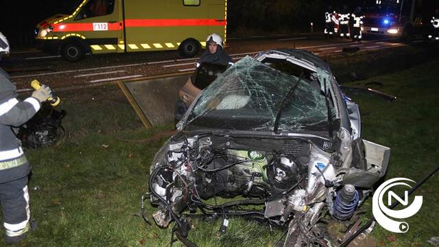 Chauffeur zwaargewond bij ongeval in Herselt 