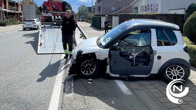 Ongeval op Itegemse Steenweg : 2 gewonden naar ziekenhuis, 1 bestuurder onder invloed
