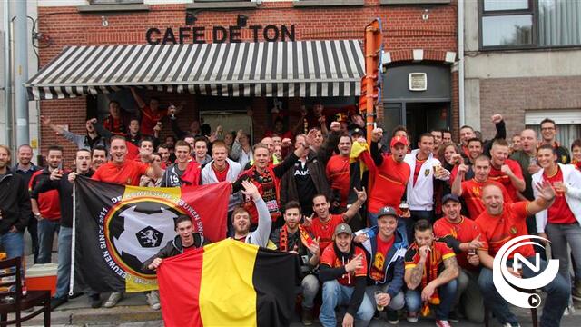 Rode Duivels : supportersclub De Kempische Leeuwen 'De Ton' met 65 fans naar Boudewijnstadion