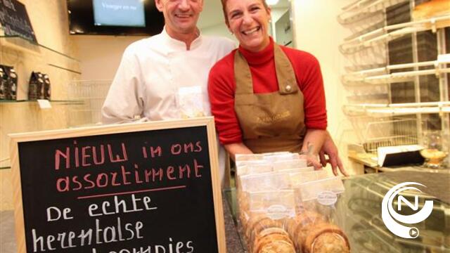 Nieuw : heerlijk ambachtelijk streekgebak 'Herentalse Boomkes' van bakkerij Van Ostaede 
