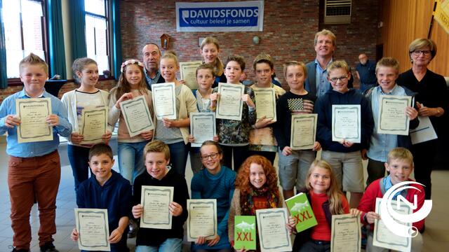 Yenthe Sprengers wint Junior-journalistwedstrijd Davidsfonds Noorderwijk/ Morkhoven