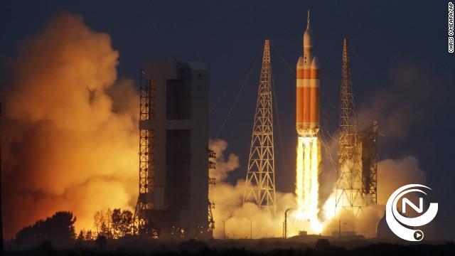 Nasa : '‘Daar is uw nieuw ruimtevaartuig, Amerika’- Orion weer op Aarde