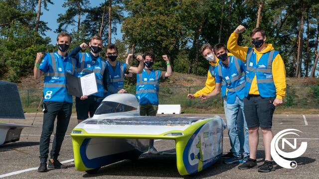Belgisch Solar Team slaagt op technische keuring voor het Europese kampioenschap