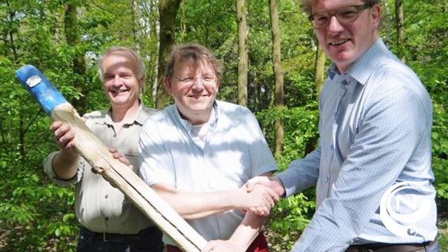 1500e lid bosgroep Zuiderkempen krijgt een kloemp : Stefan Cassiers uit Herenthout