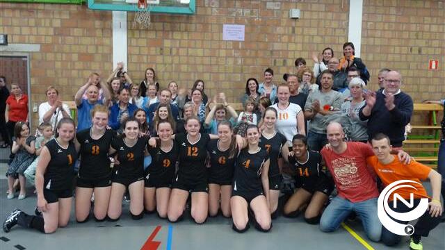 Dames VC Herenthout kampioen :  3-0 winst tegen VC Lions Turnhout 