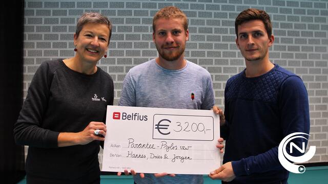 Parantee-Psylos vzw peter Filip Meirhaeghe ontvangt cheque €3.200 @ Sport Vlaanderen Herentals