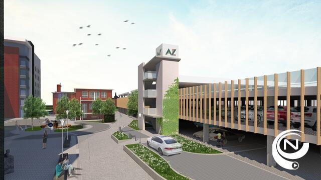 AZ Herentals bouwt parkeergarage op huidige bezoekersparking