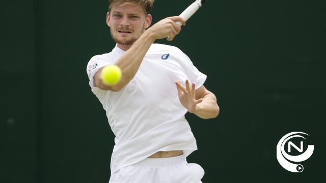 David Goffin verliest op Wimbledon tegen Raonic 