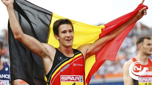 Thomas Van der Plaetsen wint goud in tienkamp op EK Atletiek in Amsterdam 