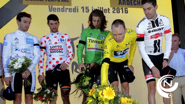 Nederlander Tom Dumoulin wint tijdrit in de Ronde van Frankrijk 