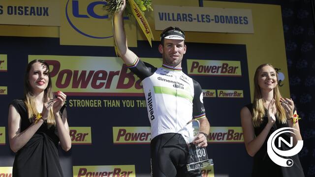 Cavendish wint vierde massaspurt in Ronde van Frankrijk 
