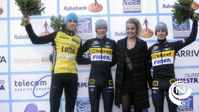 Corné Van Kessel wint spectaculaire veldrit in Surhuisterveen 