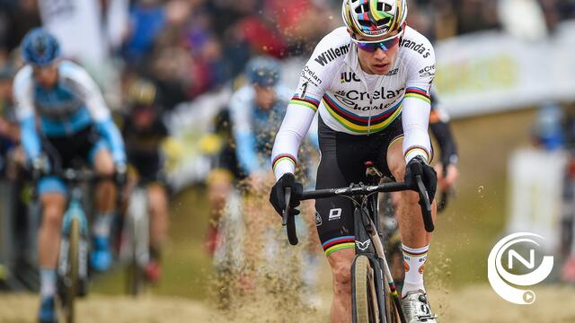 Wout van Aert mag seizoen afwerken 