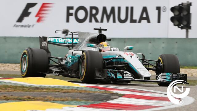 Lewis Hamilton wint GP China 