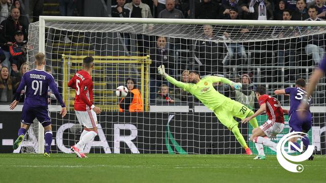 Knappe goal Dendoncker bezorgt Anderlecht gelijkspel tegen Manchester United 