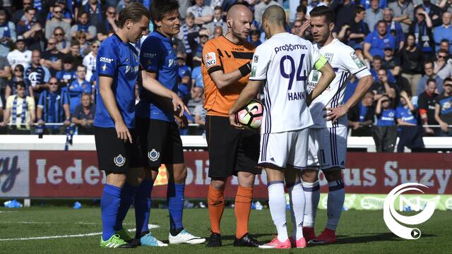 Club Brugge en Anderlecht spelen 1-1, Anderlecht behoudt 4 punten voorsprong 