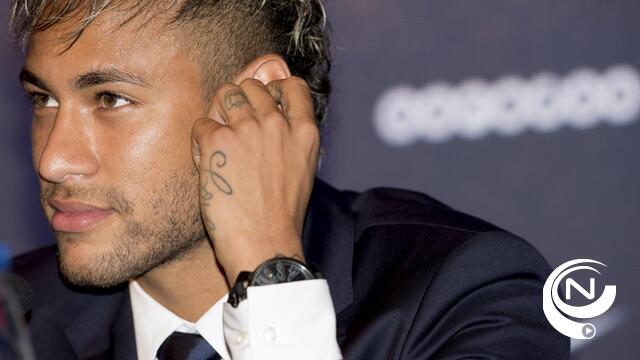 Neymar speelt 5 jaar lang bij PSG 