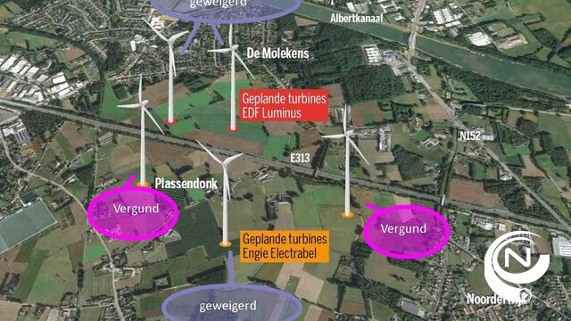 Geen omgevingsvergunning voor windmolens op Hoevereveld : Luminus nog in beroep? - reactie
