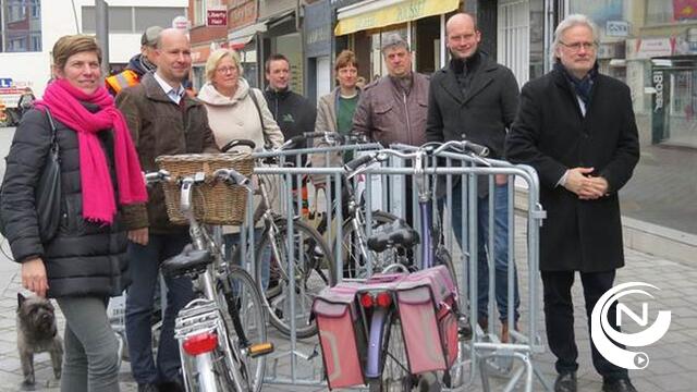 Primeur voor Palmenmarkt : pop up fietsenstalling