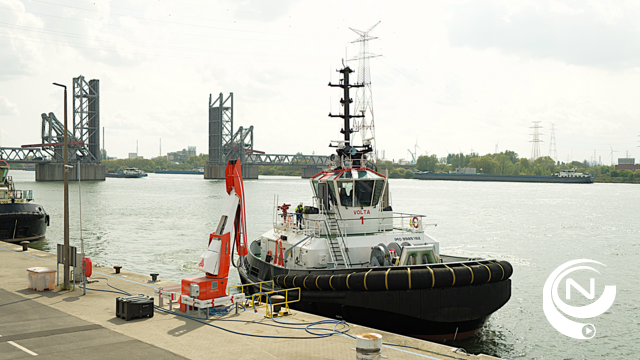 Port of Antwerp-Bruges lanceert de Volta 1: Europa’s eerste elektrische sleepboot
