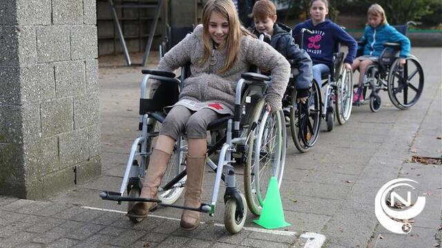 Leerlingen Mol ondervinden aan den lijve beperkingen handicap