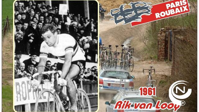 Streepje nostalgie: 55 jaar geleden won Rik Van Looy Parijs-Roubaix 
