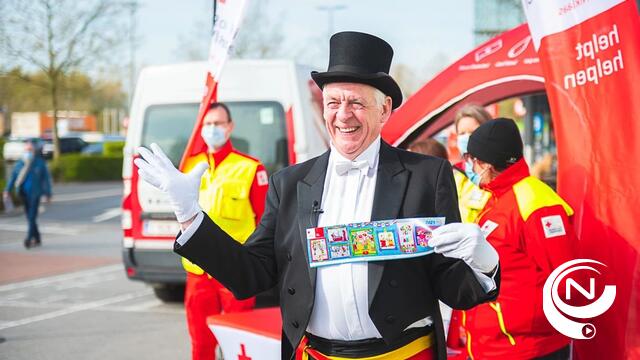 Rode Kruis-Vlaanderen bedankt 310.000 stickerkopers