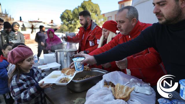 Rode Kruis-Vlaanderen zamelt €2.150.000 in voor humanitaire steun in Turkije en Syrië