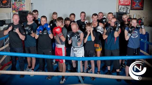 Enthousiaste Boxing Club Herentals in zaal 't Saske bij de Mill