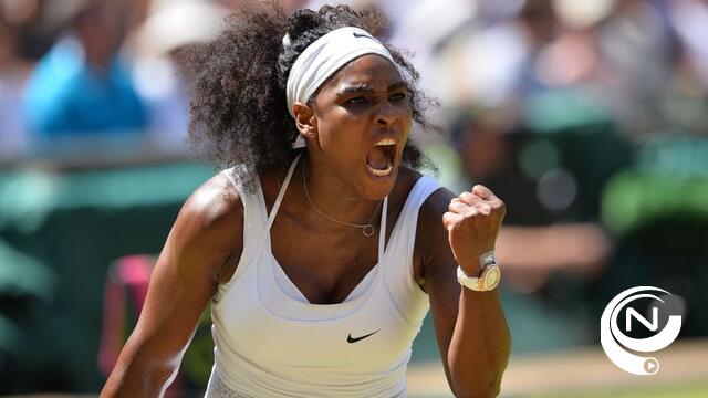 6e Wimbledon-titel voor Serena Williams