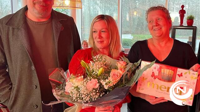 Bart Michiels : 'Personeel WZC Sint-Anna en Zorgkundige van het Jaar Dorien verdiend in de bloemetjes"