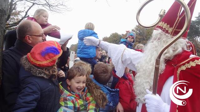 Massa kids onthalen Sinterklaas in Herentals : 'Geen stoute kinderen dit jaar'