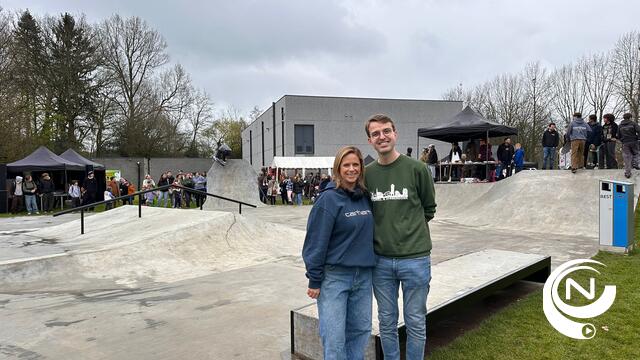 Nieuw skatepark Grobbendonk feestelijk geopend