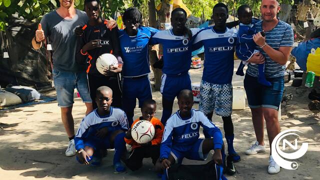 Make Gambia Smile : SKS Herentals steunt jonge voetballertjes in Gambia