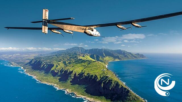  Solar Impulse 2 landt op Hawaï en breekt records