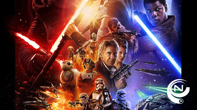 Star Wars : The Force Awakens breekt all-time voorverkooprecord bij Kinepolis