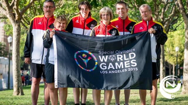 2e zilveren medaille voor Stijn Van Rompaey en Ginkha Van der Avoort op Special Olympics World Games 
