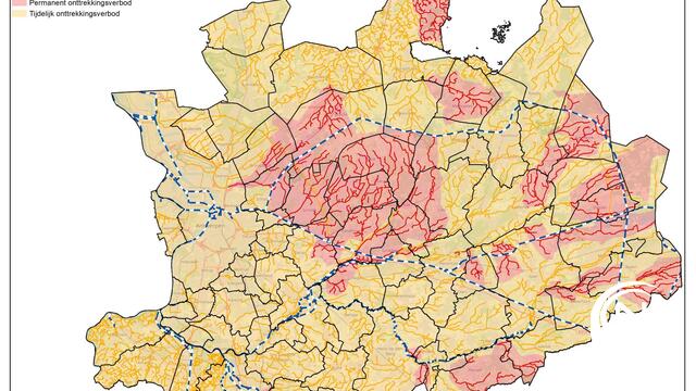 Tijdelijke uitbreiding onttrekkingsverbod onbevaarbare waterlopen in hele provincie Antwerpen