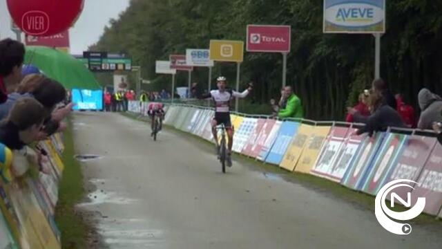 Mathieu Van der Poel wint 1e rit Superprestige veldrijden in Gieten 